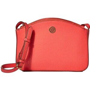 Anne Klein Triple Crossbody Hot Coral NWOT